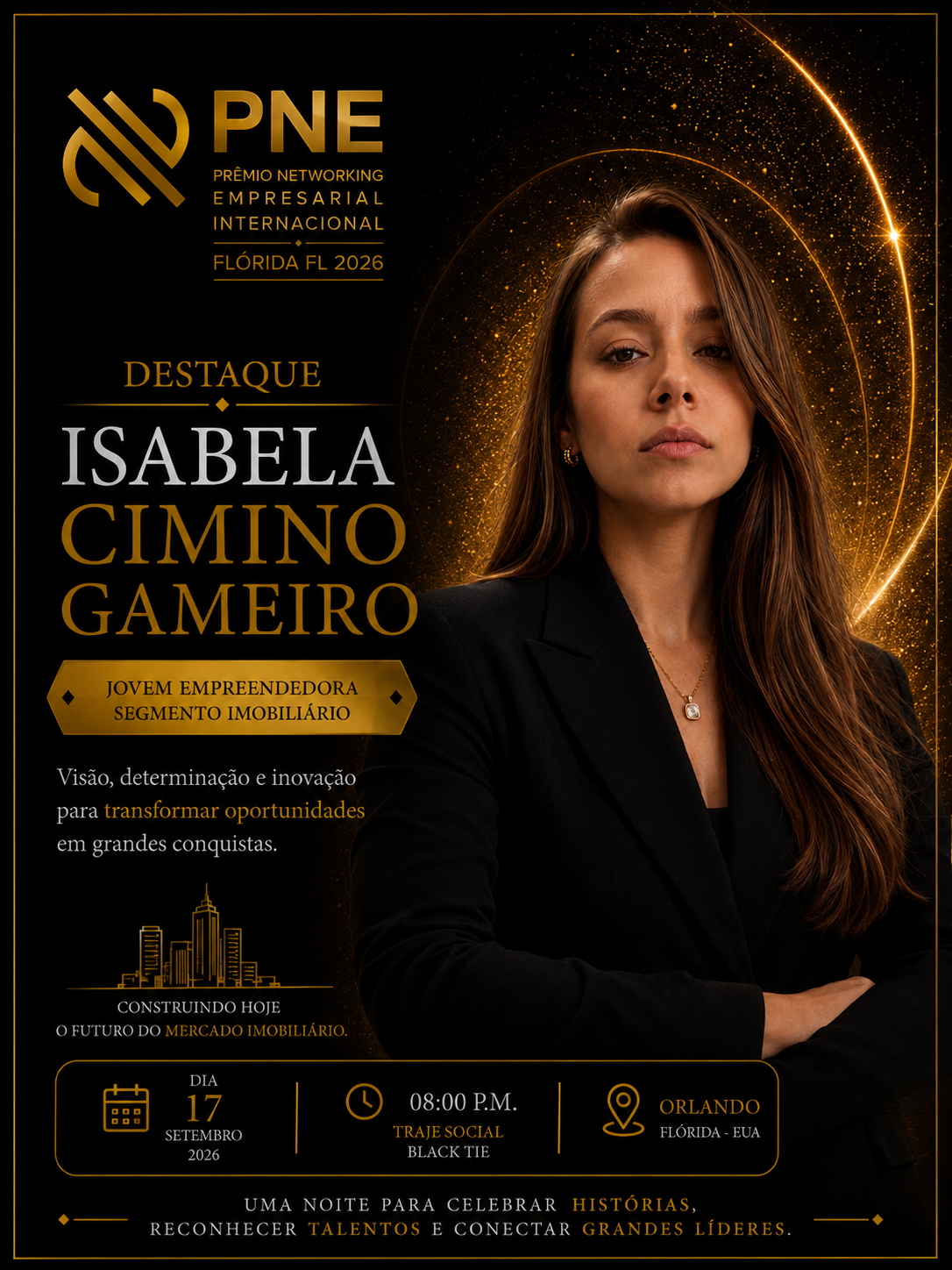 Flyer oficial — Isabela