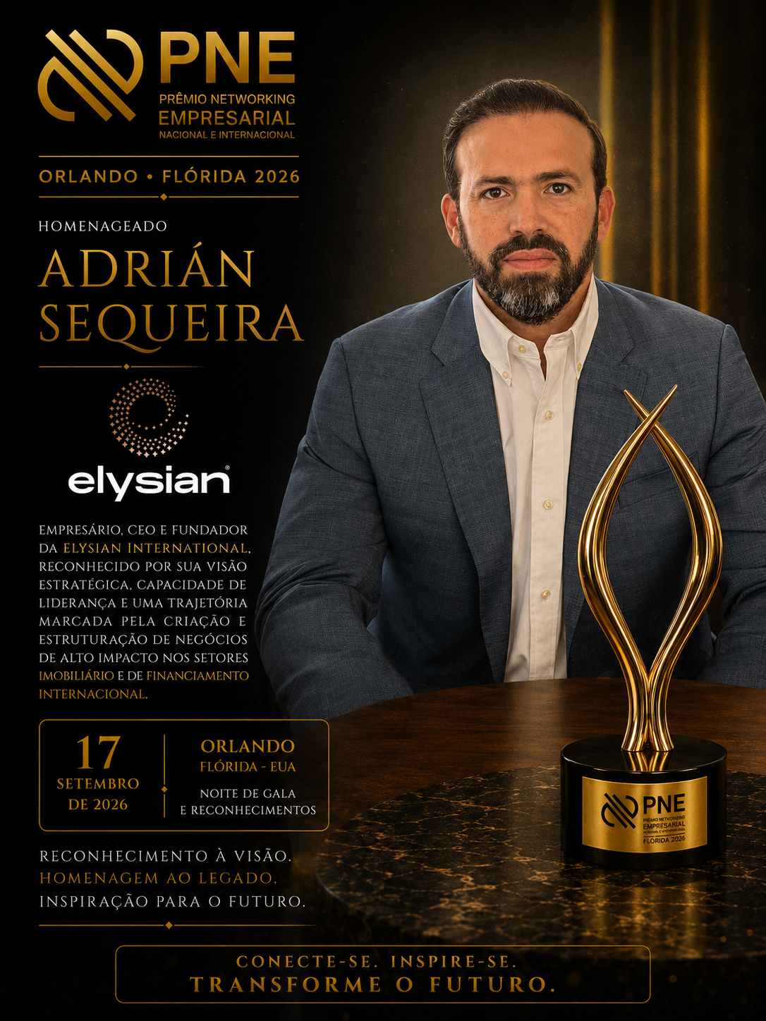 Flyer oficial — Adrian