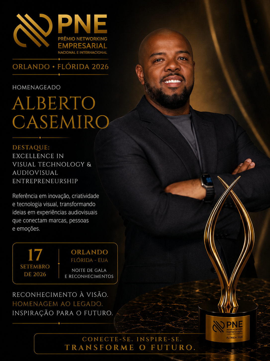 Flyer oficial — Alberto