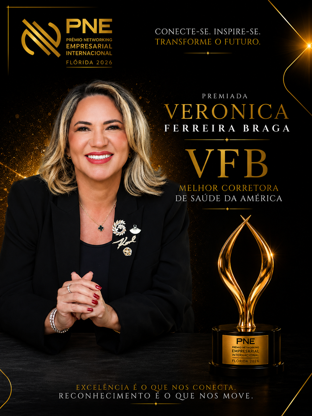Flyer oficial — Veronica Ferreira Braga