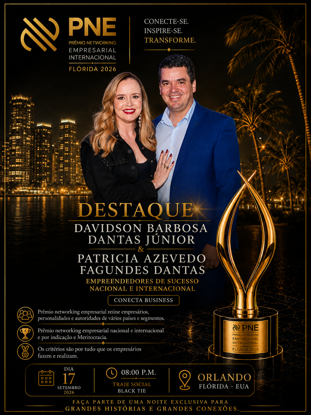 Flyer oficial — Davidson