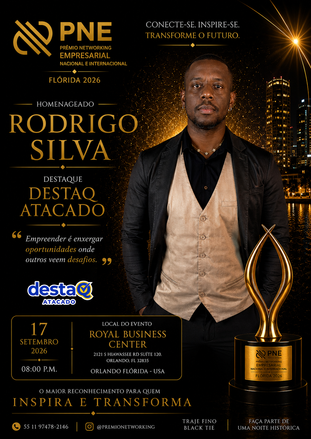 Flyer oficial — Rodrigo