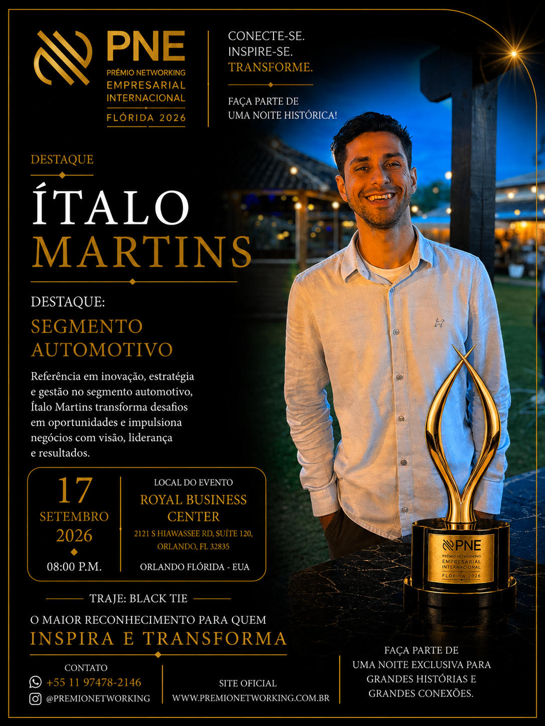 Flyer oficial — Ítalo Martins
